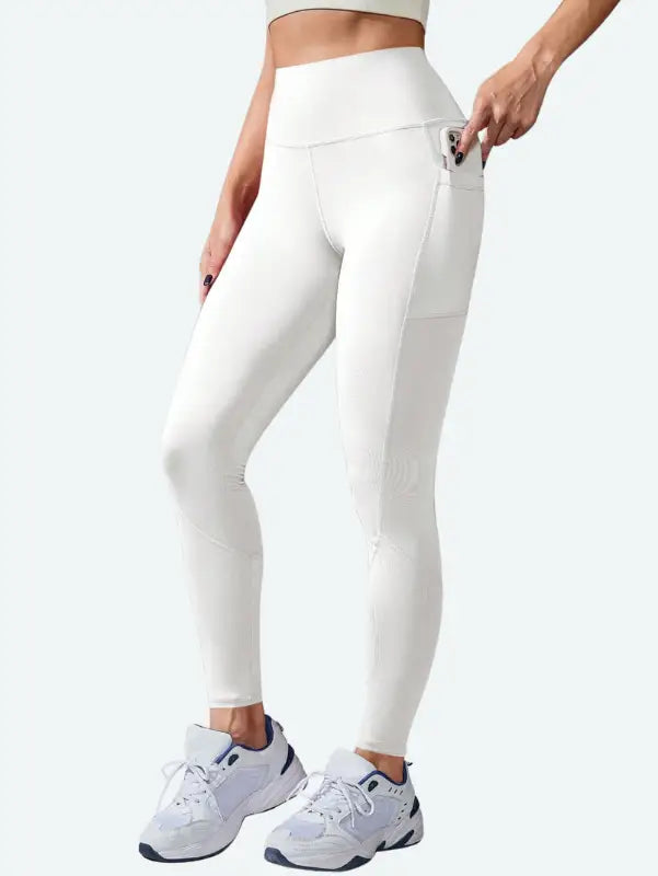 Legging Yoga Blanc