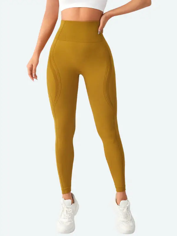 Legging Yoga Jaune