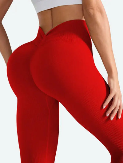 Legging Yoga Rouge